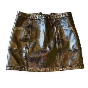 Art Class Metallic Black Skirt Girls Size 8